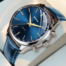 Novo Wokai Business Watch Quartz Sports Masculino Casual Belt
