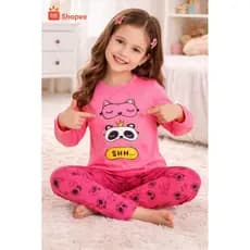 Conjuntos Pijamas Glow "Brilha no Escuro" CONFORTO + ESTILO + Feminino Estampa Dinossauro, Ovelhas, Máscaras e Unicórnio