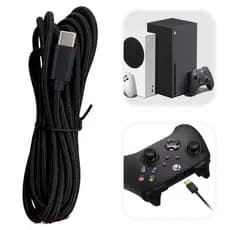 Cabo Controle Xbox Series S X 3m Carregador Turbo Usb 3.0 Reforçado Rápido Grande 3 Metros Manete X Box Serie Tipo C USB