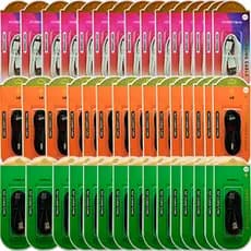 KIT COM 60 CABOS TURBO OS 3 MODELOS 20 CABOS COMPATIVEL PARA IPHONE 20 CABOS TIPO C 20 CABOS  SMARTPHONE V8