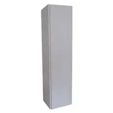 Nicho c\Porta 3 Divisórias Dobradiças Para Toalhas Enfeites Decoração Quarto Banheiro Mdf Branco mdf