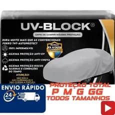 Capa pra cobrir carro protege sol chuva poeira impermeável