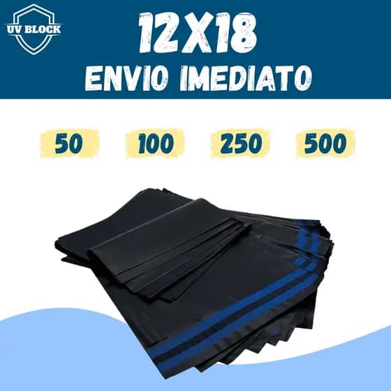 Envelope De Envio 12x18 50; 100; 250; 500 unidades Embalagem Segurança 12x18 Correios
