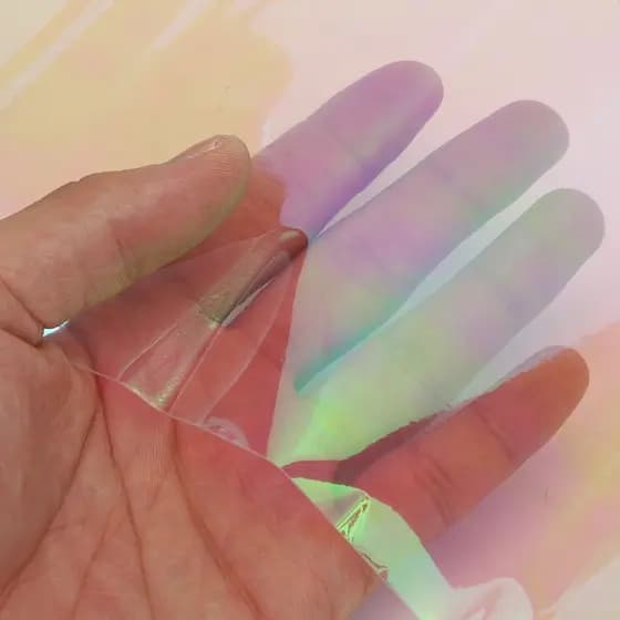 Pelicula Envelopamento Adesivo Vinil de Farol Decoração Artesanato Camaleão Dicróica