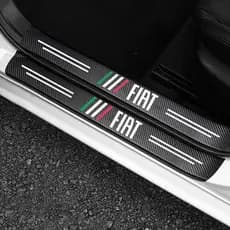 Protetor Fibra Carbono FIAT Argo Mobi Toro Fastback Pulse Cronos 500 Titano Palio Ideia Punto