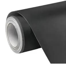 Papel Contact Adesivo Preto Fosco Lavável Envelopamento Móveis Parede Autocolante ,1 Metro