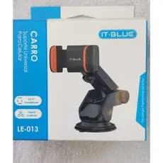 Suporte universal  para celular para carro automotivo com silicone IT BLUE