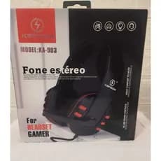 Fone Gamer com microfone Headphone Mic para Celular / Mic/PC/ play 4 p2/p3 KAPBOM
