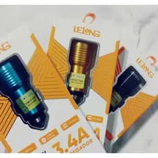 CARREGADOR VEICULAR TIPO C Turbo LELONG PRETO, PRAT, AZUL E DOURADOA,CARREGADOR DE CARRO TIPO C