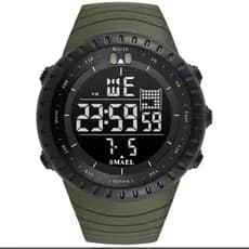 Relógio Masculino Esportivo Digital LED Militar 50M Resistente à Água Sport