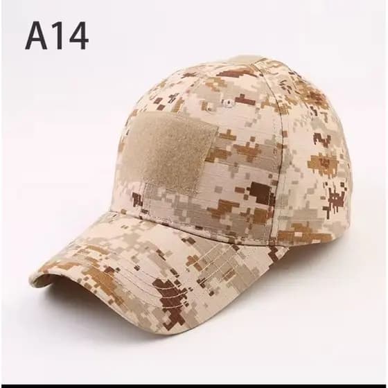 Boné Tático Masculino Militar Ajustável – Respirável + Velcro Frontal