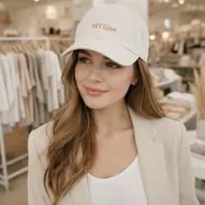Boné Dad Hat Aba Curva Bordado Offline Casual Unissex