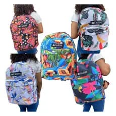 Mochila Farm Floral - Estilo E Tamanho Que Encantam! Lançamento na loja, aproveite produto com pronta entrega