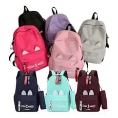 Mochila Feminina Estilosa Com Estojo: Versatilidade E Estilo Lançamento na loja, aproveite produto com pronta entrega
