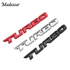3D Edição Limitada De Metal Etiqueta Do Carro Emblema Decalque Esportes Modificado Bagageira Corpo Auto Peças 1 Peça Turbo Estilo