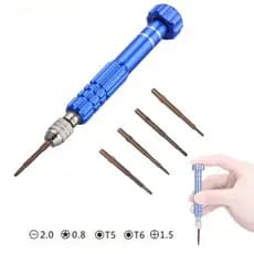 Conjunto De Chaves De Fenda 5 Em 1 Kit De Ferramentas Eletrônicas Reparo De Abertura Para iPhone Tablet PC Tela Smartphone