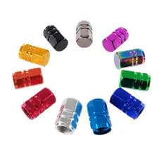 Tampas De Válvula De Pneu De Carro De Alumínio , 4 Unidades , Liga Hexagonal , Tampa Da Haste Do Contra Poeira De Ar , C