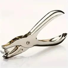1PC Mão De Metal Papelaria Furo Redondo Diâmetro 6mm Alicate Perfurador Encaixotado Único