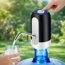 Bomba Elétrica De Galão Universal Com Carregamento USB Para Galão Garrafão De Água