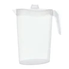 Jarra De Suco Água 1.8 Litros Bebidas De Plástico Com Tampa Transparente Cozinha