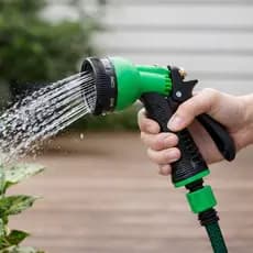 Esguicho Para Mangueira Jardim Pistola 7 Jatos Bico Torneira Alta Pressão Jatos Regulável