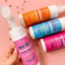 Mousse Sabonete Facial de Limpeza Com Aplicador- Lançamento