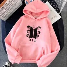 PROMOÇÃO Canguru BTS K-POP Moletom Flanelado Com Bolso e Capuz Blusa de Frio Banda Coreano ARMY