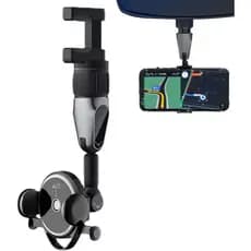 Suporte Celular Carro Para Retrovisor Universal 360° Premium