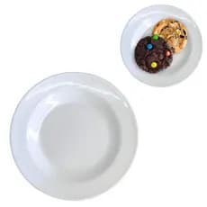 Jogo 120 Pratos Para Lanches em Melamina Buffet e Restaurantes 17,5cm
