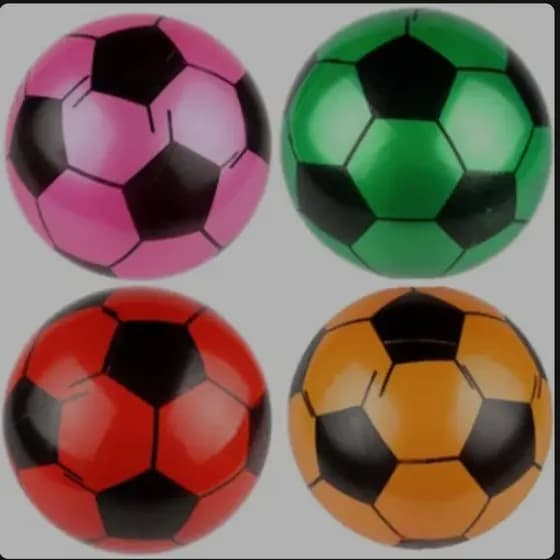 Bola de futebol Infantil Vinil ou Bola Dente de Leite.