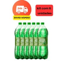 kit refrigerante Água da Serra Limão 2L – Caixa com 6 Unidades | Refrescância e Qualidade