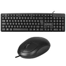 Kit Teclado e Mouse com fio USB ABNT 2 Computador Notebook Barato envio no mesmo dia