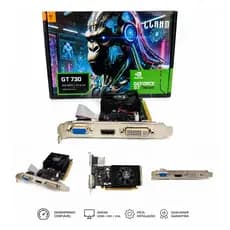 Placa De Vídeo Nvidia Geforce GT 730 – 4gb Ddr3 – 128bit – Hdmi / DVI / VGA