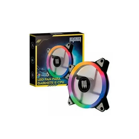 Cooler Fan RGB para Gabinete 120mm G-V306 Revenger