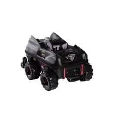 Mala Infantil Batmóvel 3D com Rodinhas - Preta Mochila de Rodinha