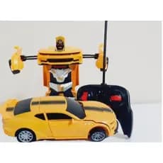 Carrinho Controle Remoto Transforma Em Robô Transformer