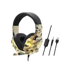 Fone Gamer Com Fio BMAX BM218 Headset Com Microfone P2 USB para PC Notebook Celular PS4