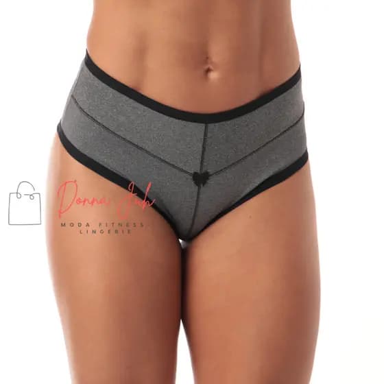 Kit Calcinhas Feminina Suplex Premium Modeladora Média Confort Tamanhos M G GG Cores Sortidas