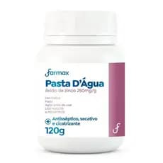 Pasta D'Água Com Glicerina Pote Farmax 120g