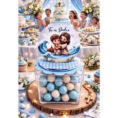 Aplique 3D Pedro - TAG Lembrancinha Aniversário Festa Infantil para Caixa Acrílica - Envio Rápido