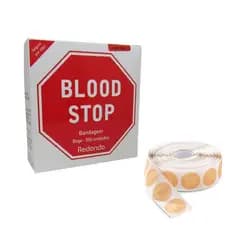 Blood Stop Curativo Bandagem Para Estancamento Redondo Bege - 500u