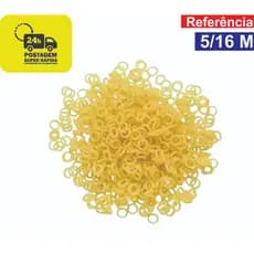 1000 Borrachinhas Elástico Para Laços Pet - 5/16 Médio