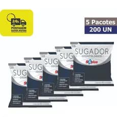 Sugador Odontológico Descartável 5 Pacotes (200 Unidades) - SSPlus