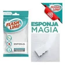 Esponja Mágica Limpeza Pesada Com 3 Unidades | Flash Limp
