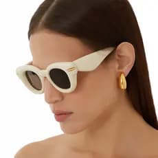 Óculos de Sol Esportivos Estilo Punk, Óculos de Sol para Atividades ao Ar Livre, Óculos Ovais Fofos
