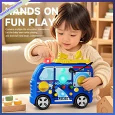 Caminhão De Bombeiros De Simulação Infantil , Carro De Polícia , Ambulância , Iluminação Educacional E Placa Ocupada Mul