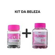 KIT DA BELEZA MULTIVITAMINICO + COLÁGENO HIDROLISADO - 30 DIAS
