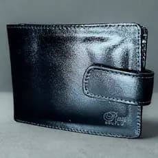 Carteira Masculina Couro Premium com Fecho Porta Cartão Presente Luxo