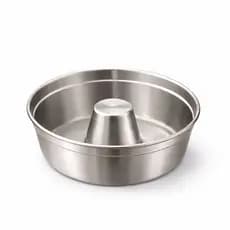 Forma de Bolo N 20 Pudim Pequeno Redonda  Assadeira Padaria Cone de Aluminio Redonda