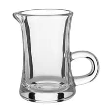 Molheira de Vidro Transparente com Alça 100ml Mini Jarra